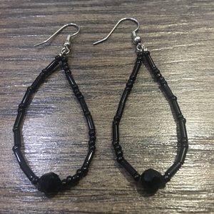 BLACK EARRINGS